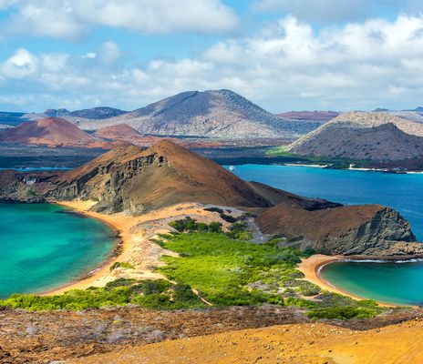 Galapagos Inseln von Oben