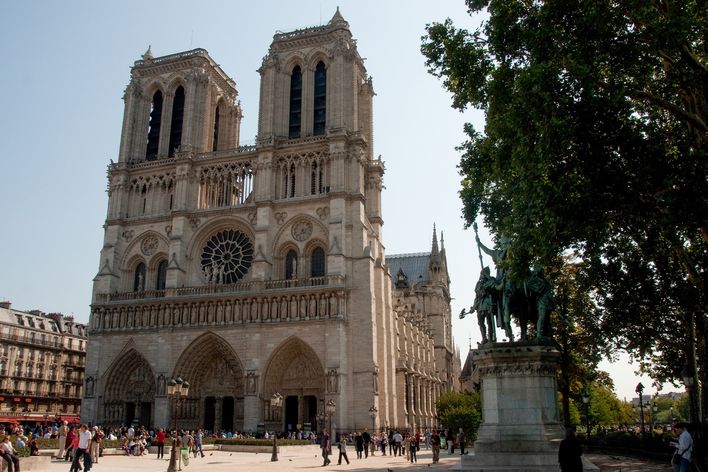 Kathedrale Notre Dame in Paris