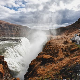 Gullfoss Wasserfall