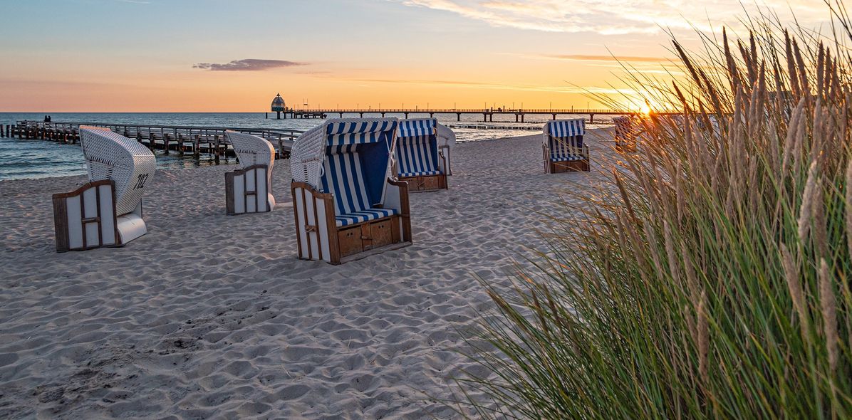 Ostsee-Strand in Zingst