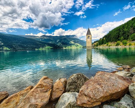Radreise vom Reschensee bis zum Gardasee-0