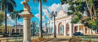 Park in Cienfuegos auf Kuba