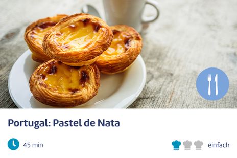 Portugal: Pastel de Nata