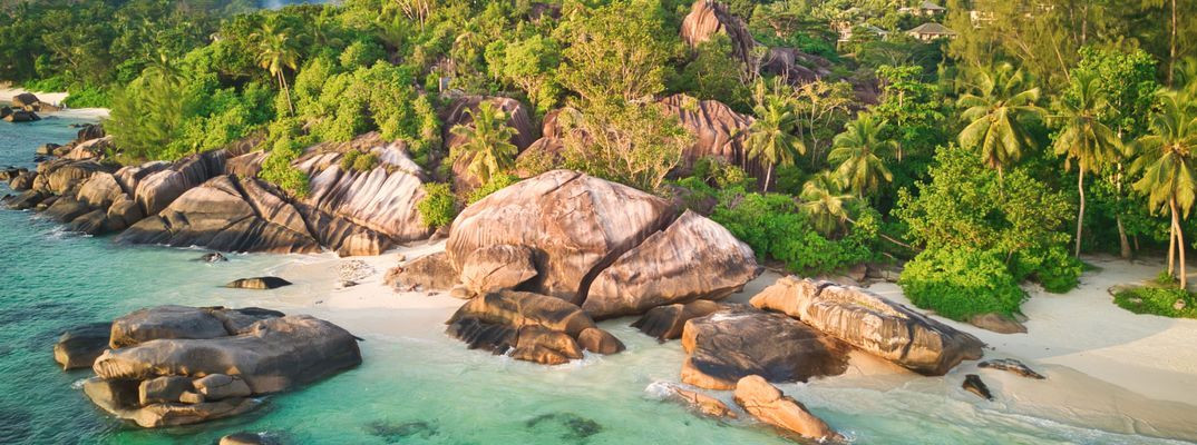 Strand auf den Seychellen