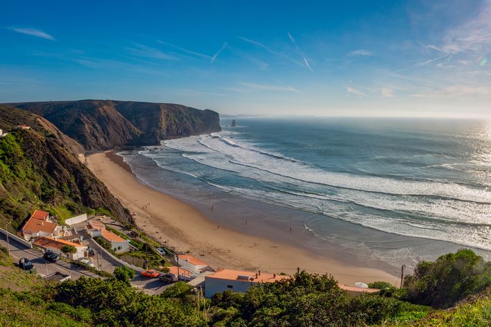 Praia da Arrifana in Aljezur
