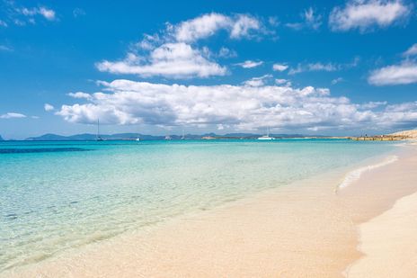 Playa de Ses Illetes auf Formentera