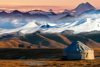 Kasachstan, Kirgistan und Usbekistan