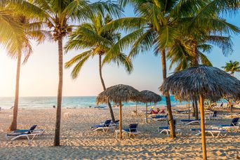 Strand von Varadero auf Kuba