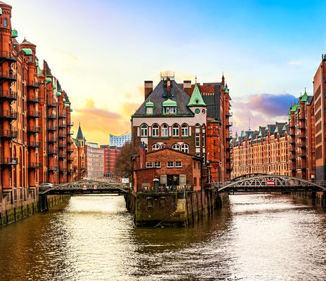 Speicherstadt in Hamburg