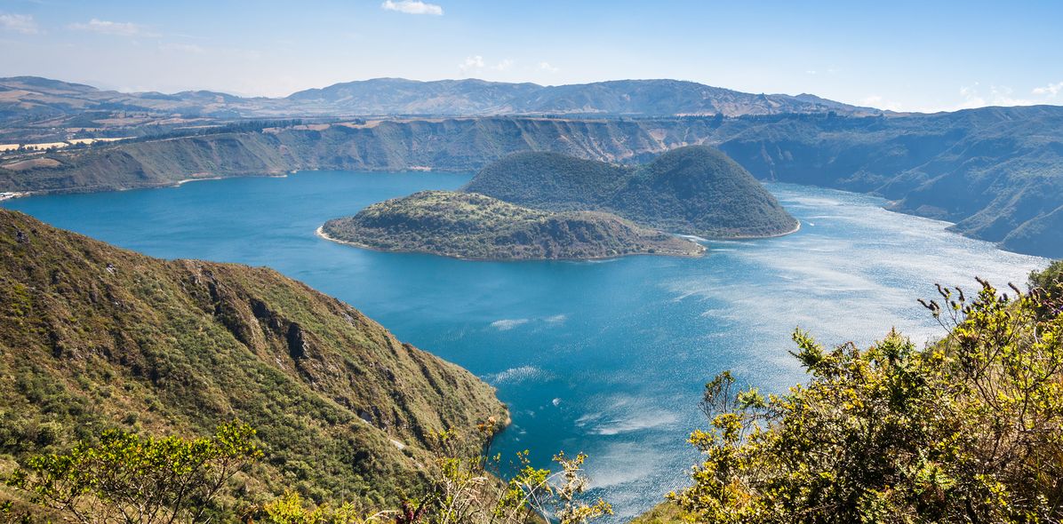 Landschaft von Ecuador