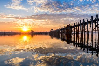 Brücke in Myanmar