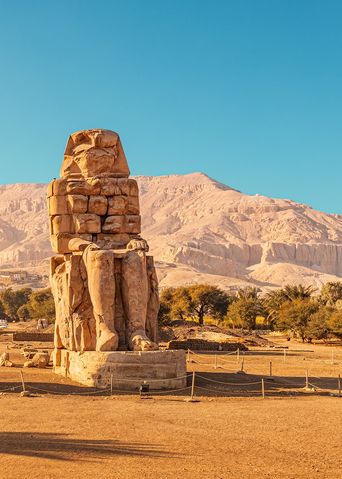 Coloss von Memmnon in Ägypten