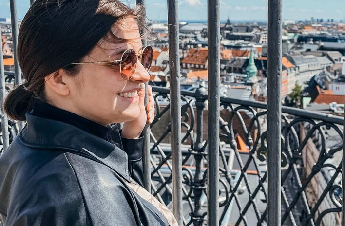 Berge & Meer-Mitarbeiterin Janine in Kopenhagen, Dänemark