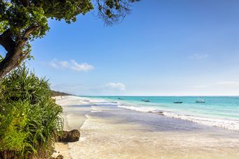 Diani Beach in Kenia