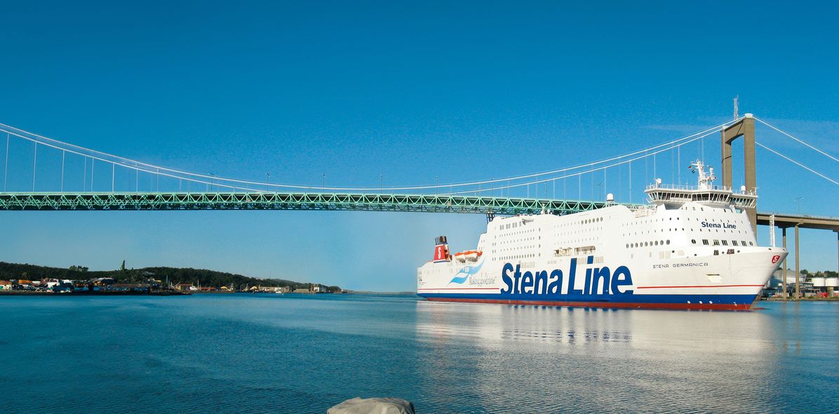 Stena Germanica vor Göteborg