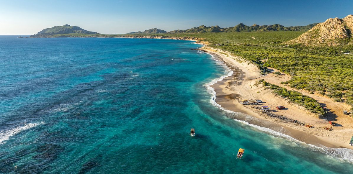 Küstenlandschaft in Mexiko