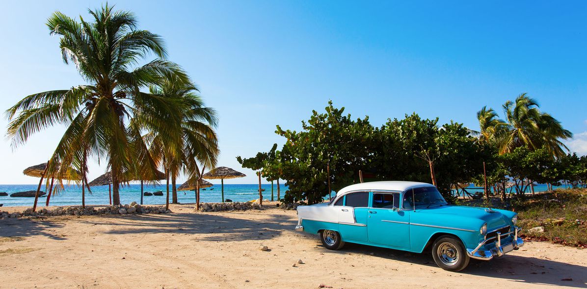 Oldtimer am Strand