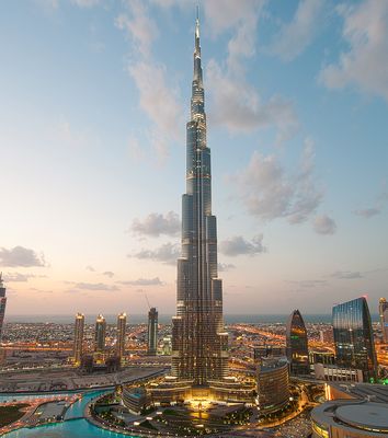 Burj Khalifa in Dubai