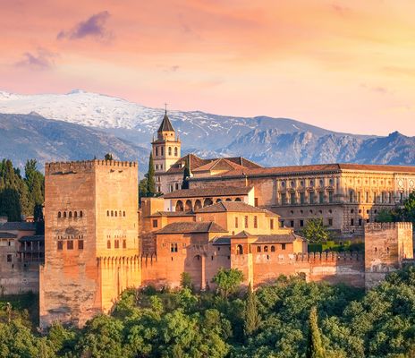 Blick auf die Alhambra