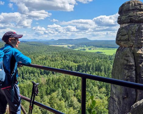 Auf dem Malerweg zwischen Felsengiganten und Traumpfaden