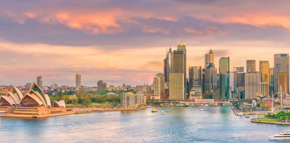 Panorama von Sydney in Australien