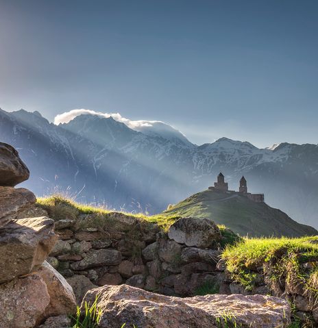 Dreifaltigkeitskirche in Stepanzminda