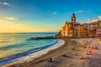 Strand von Genua