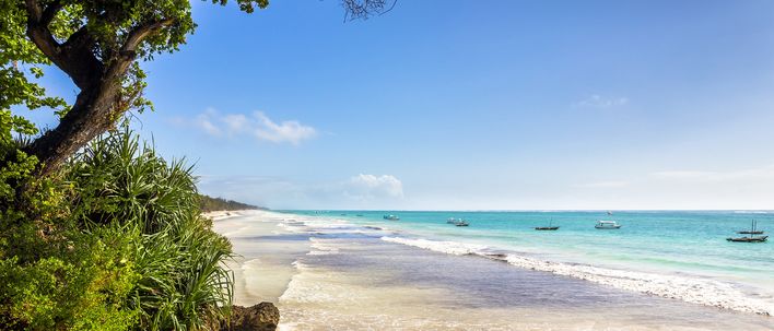 Diani Beach in Kenia