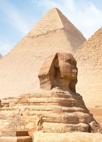 Pyramiden von Gizeh Sphinx