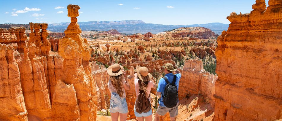 Gruppe am Bryce Canyon