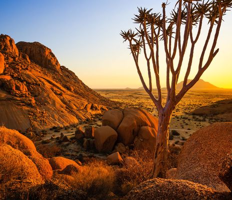 Landschaft in Namibia