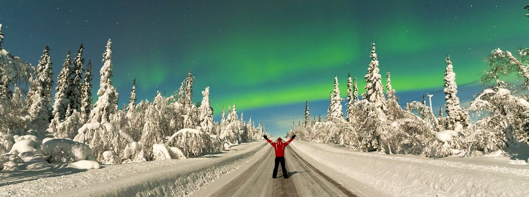 Polarlichter in Schweden