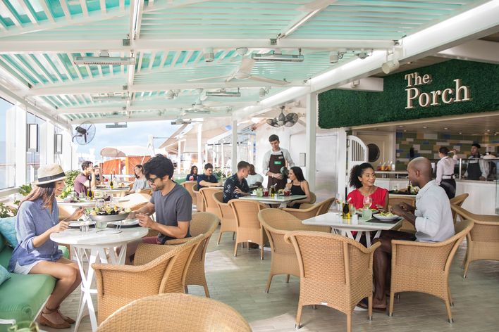 Restaurant auf der Celebrity Eclipse