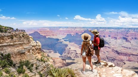 Pärchen am Grand Canyon