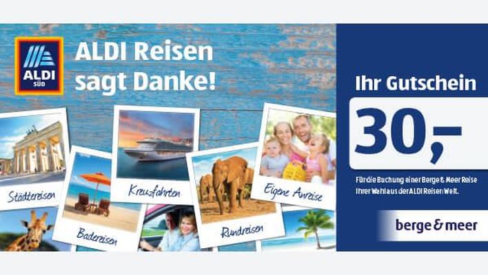 ALDI Süd Wertgutschein Beispiel
