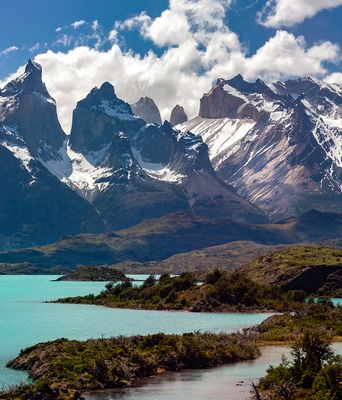 Torres-Des-Paine-Nationalpark in Chile