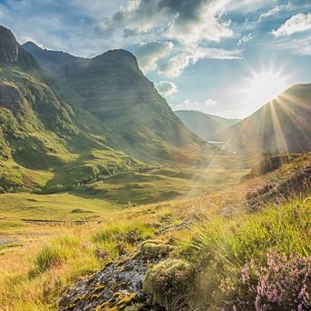 Landschaft von Glencoe