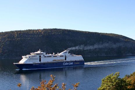 Ein Schiff von Color Line
