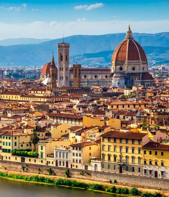 Blick auf Florenz