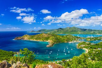 Blick auf Antigua
