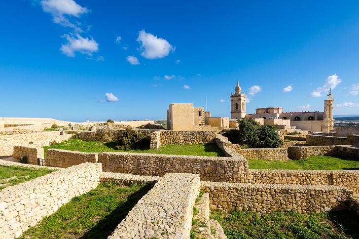 Viktoria Zitadella auf der Insel Gozo, Malta