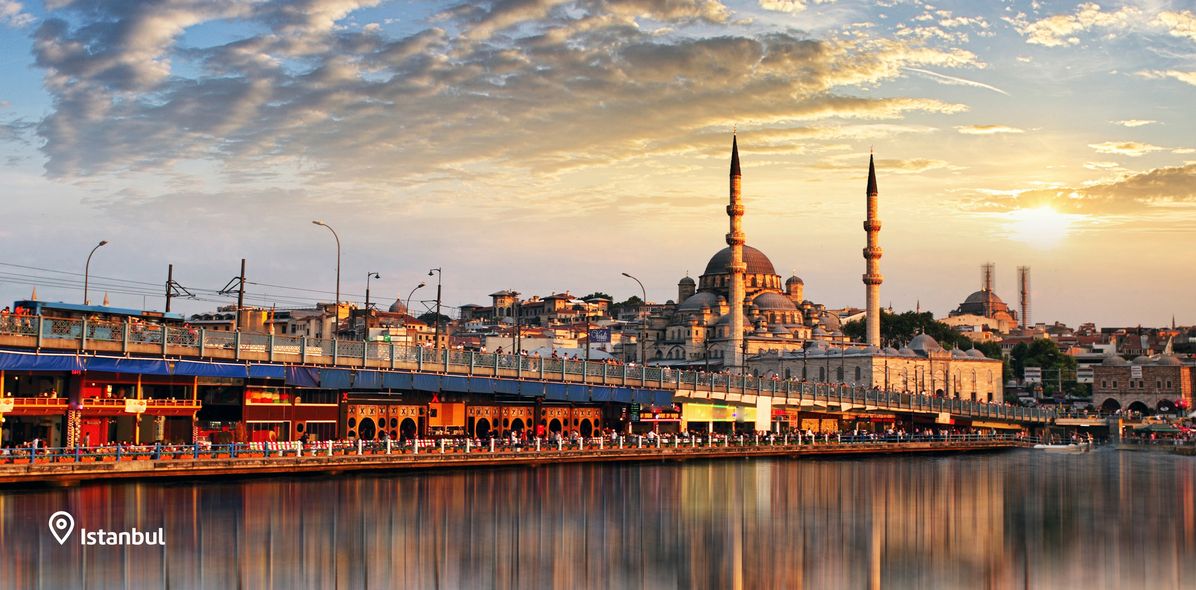 Blick auf Istanbul