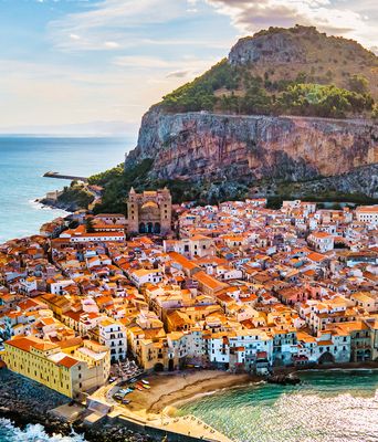 Cefalu auf Sizilien