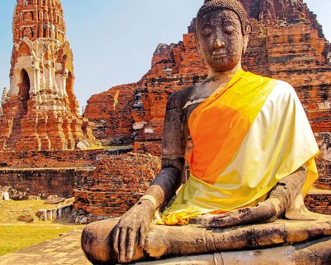 Erlebnisreise ab/an Bangkok inkl. Besuch der alten Königsstadt Ayutthaya