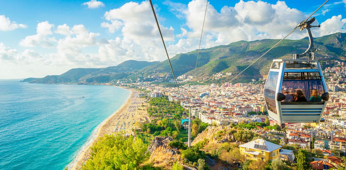 Seilbahn in Alanya