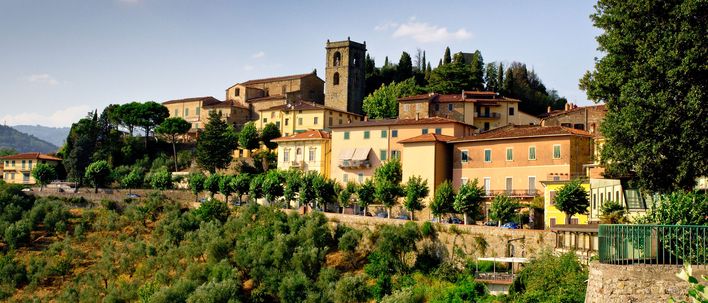 Ausblick auf Montecatini Terme