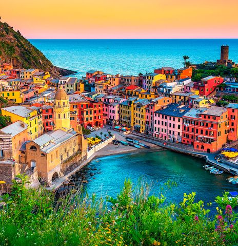 Cinque Terre in Italien