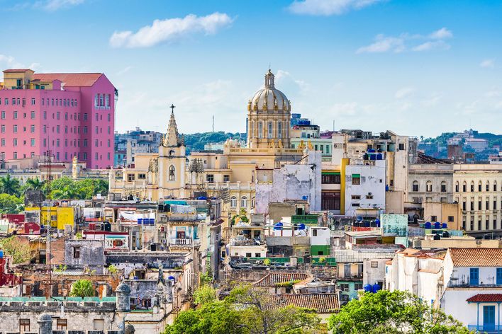 Blick auf Havanna auf Kuba
