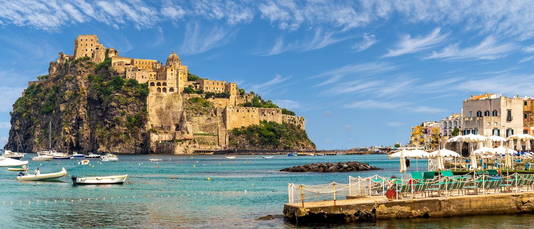 Blick auf Ischia Porto