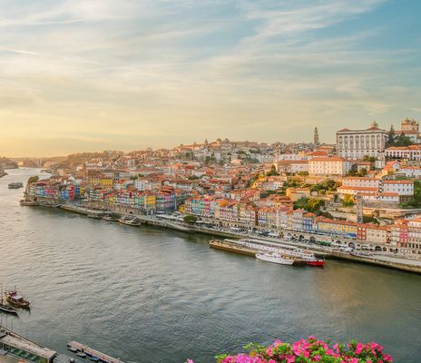 Ausblick auf Porto